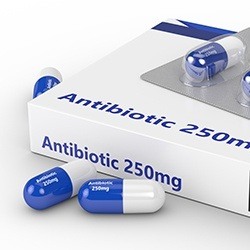 Antibiotic pills