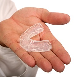 mouthguard to protect dental implants in Westhampton