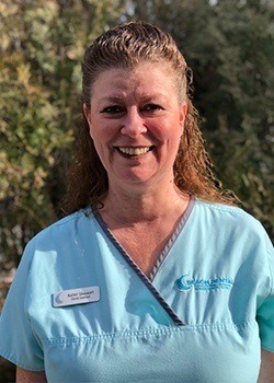 Dental assistant Kathy